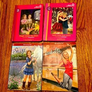 American Girl and Our generation girl books! Total 4